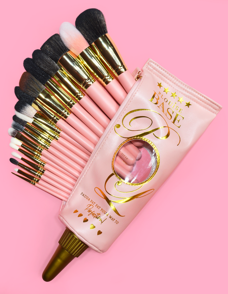 Base Makeup Bag Brush Set