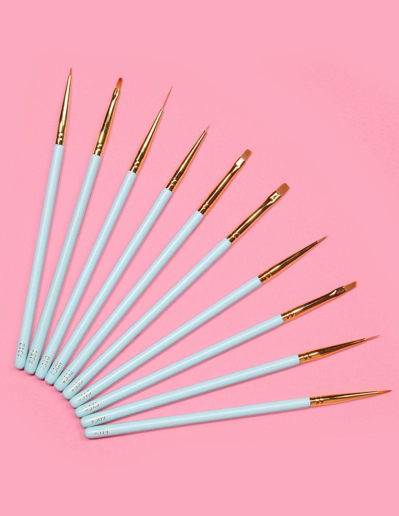 Detail in the Deal 10pc Brush Set