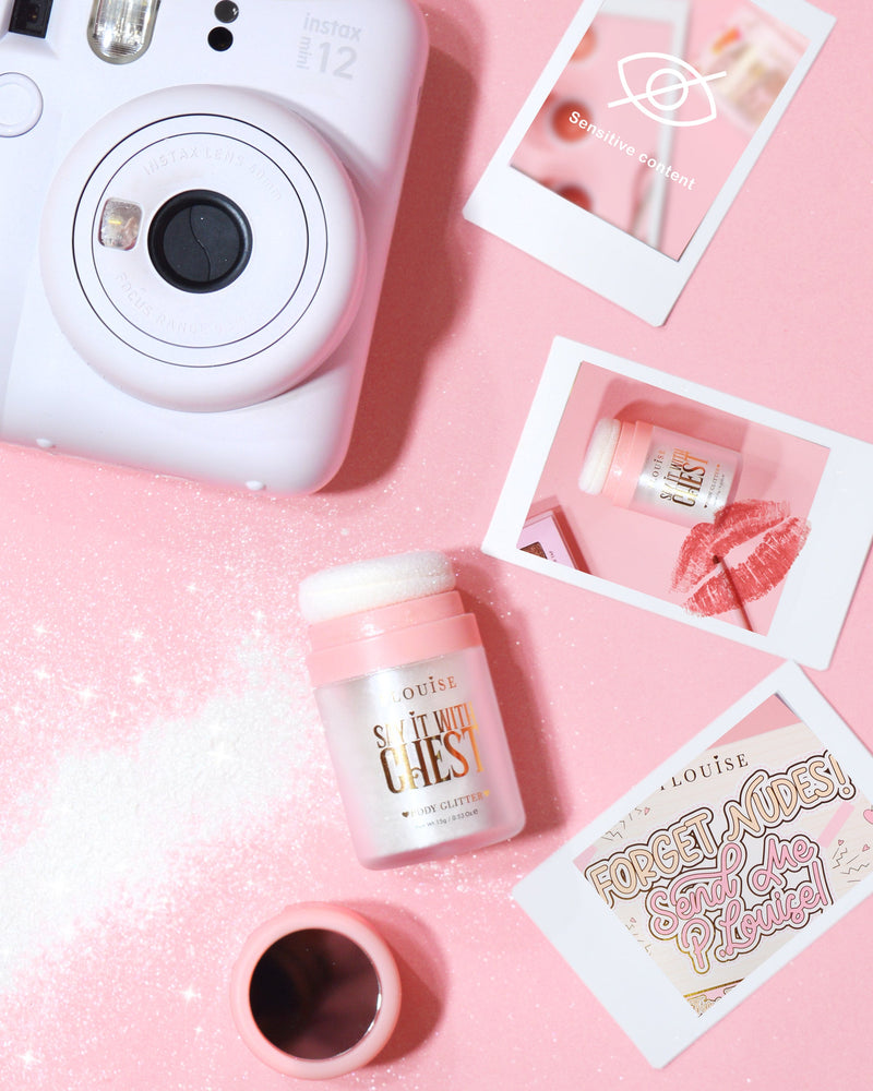 Say It With Chest Loose Body Glitter