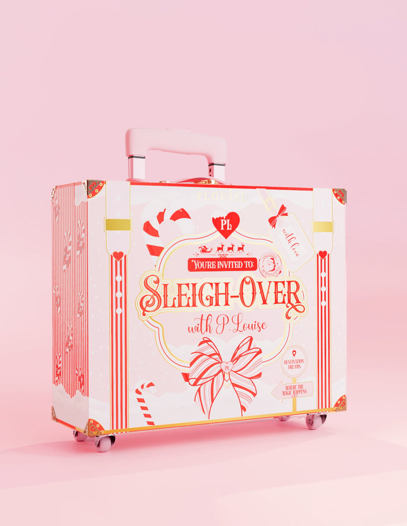 Sleigh Over Suitcase Packaging