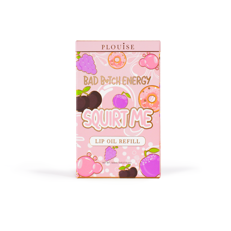 Squirt Me Lip Oil Refill Sachet Packs 5ml