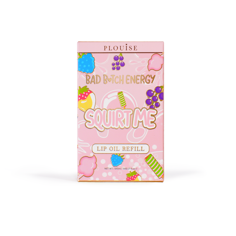 Squirt Me Lip Oil Refill Sachet Packs 5ml